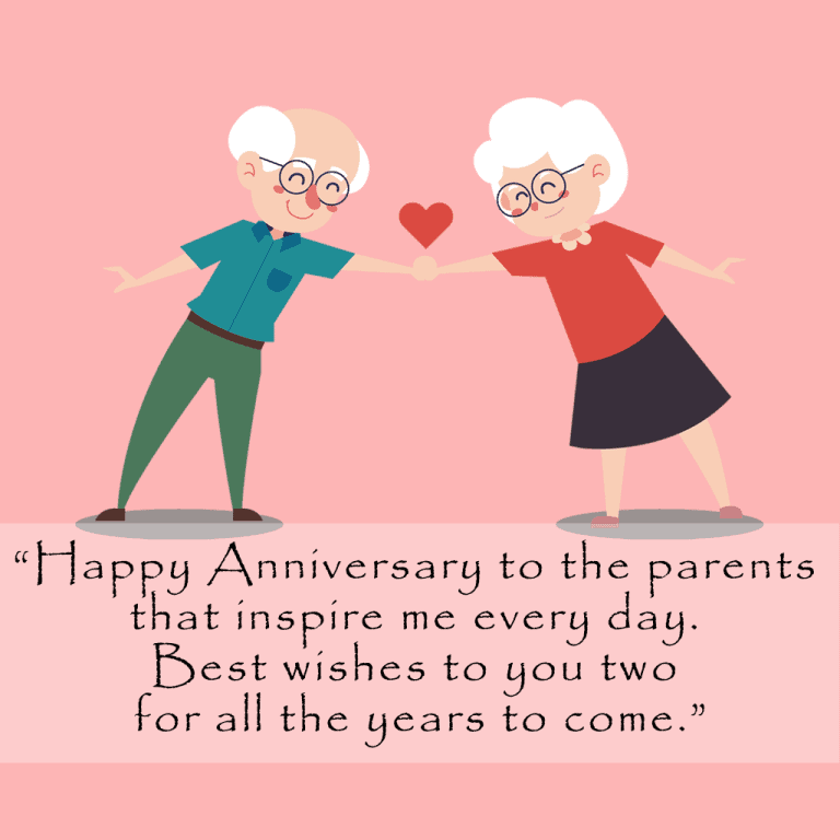 66 Sweetest Happy Anniversary Wishes For Parents: Quotes, Messages and ...