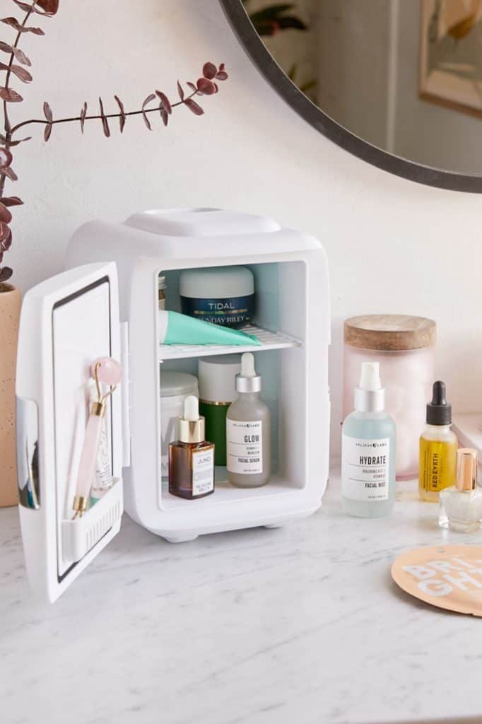 best friend gifts: Mini Beauty Refrigerator