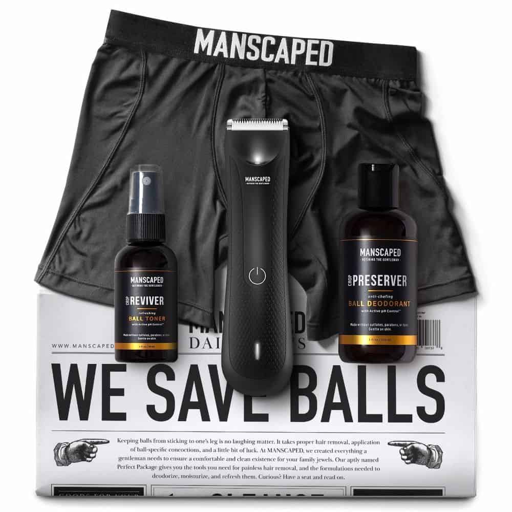 gifts for the impossible man: manscaped perfect package 3.0