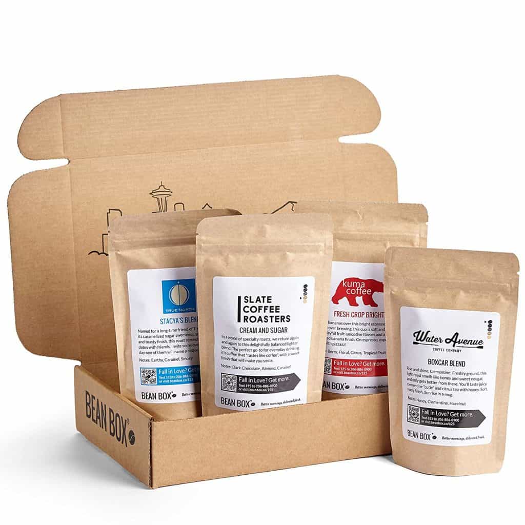 anniversary gifts idea for husband: gourmet coffee sampler