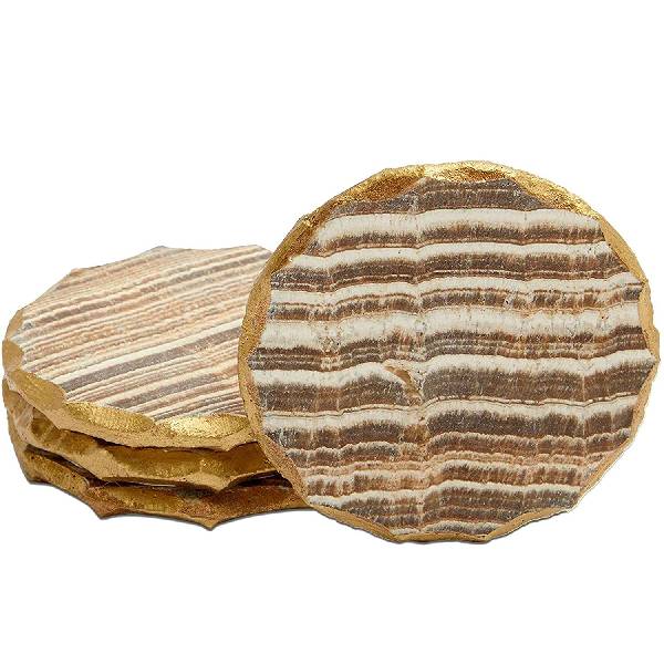 Aragonite Crystal Geode Coasters  cheap christmas gifts