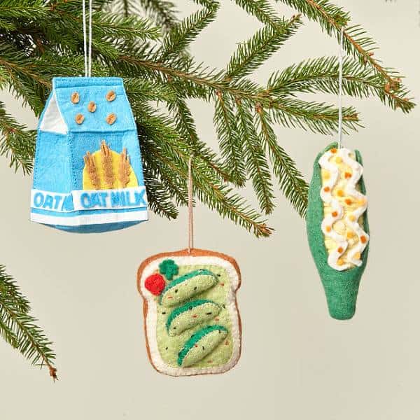 Felt Foodie Ornament  cheap christmas gifts
